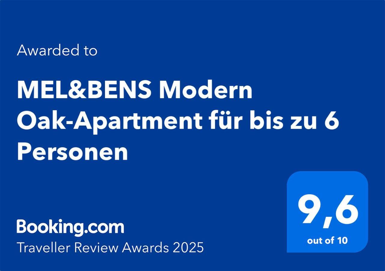 Mel&Bens Modern Oak-Apartments Fuer Bis Zu 12 Personen BRE المظهر الخارجي الصورة